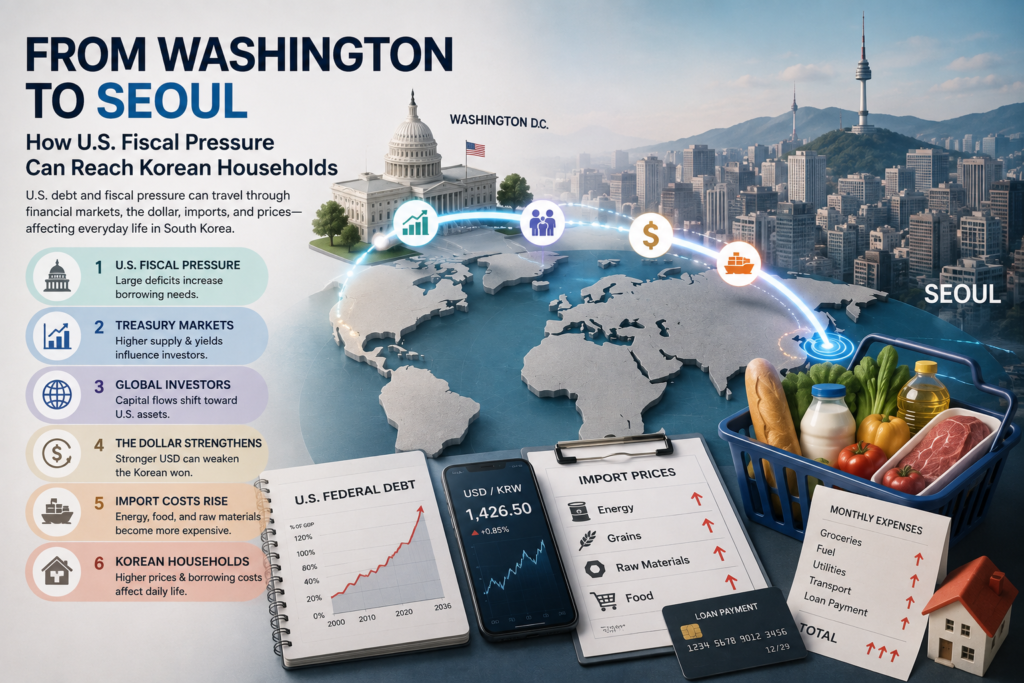 How U.S. fiscal pressure can affect Korean households