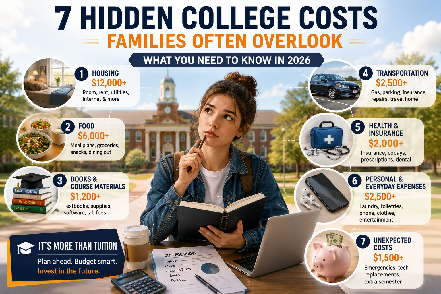 Why U.S. College Costs Keep Rising in 2026: 7 Expenses Families Often Overlook