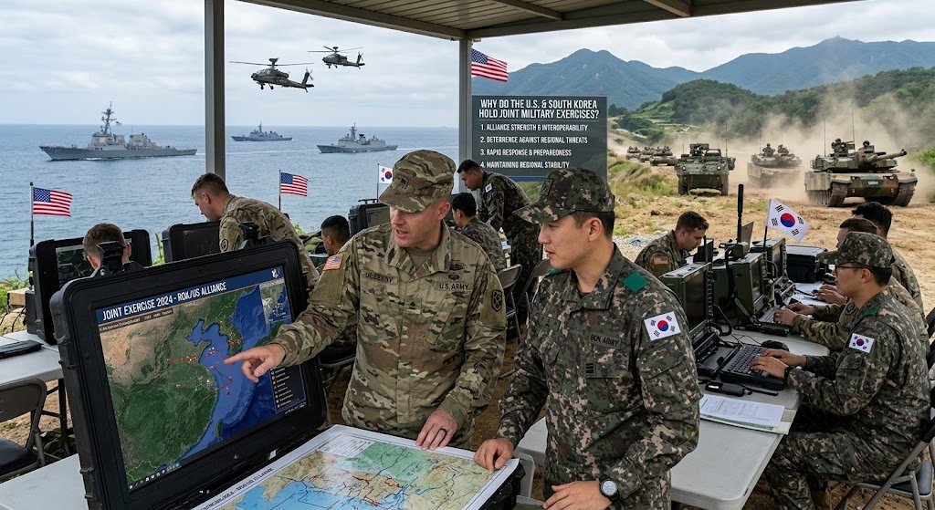 U.S. South Korea Joint Military Exercises