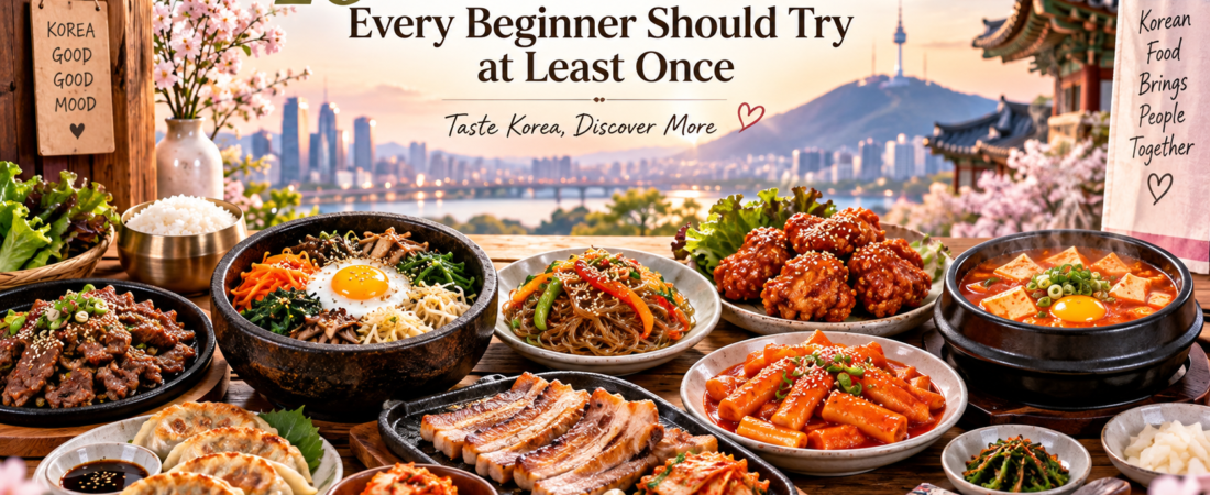 10 Korean Foods Every Beginner Should Try at Least Once