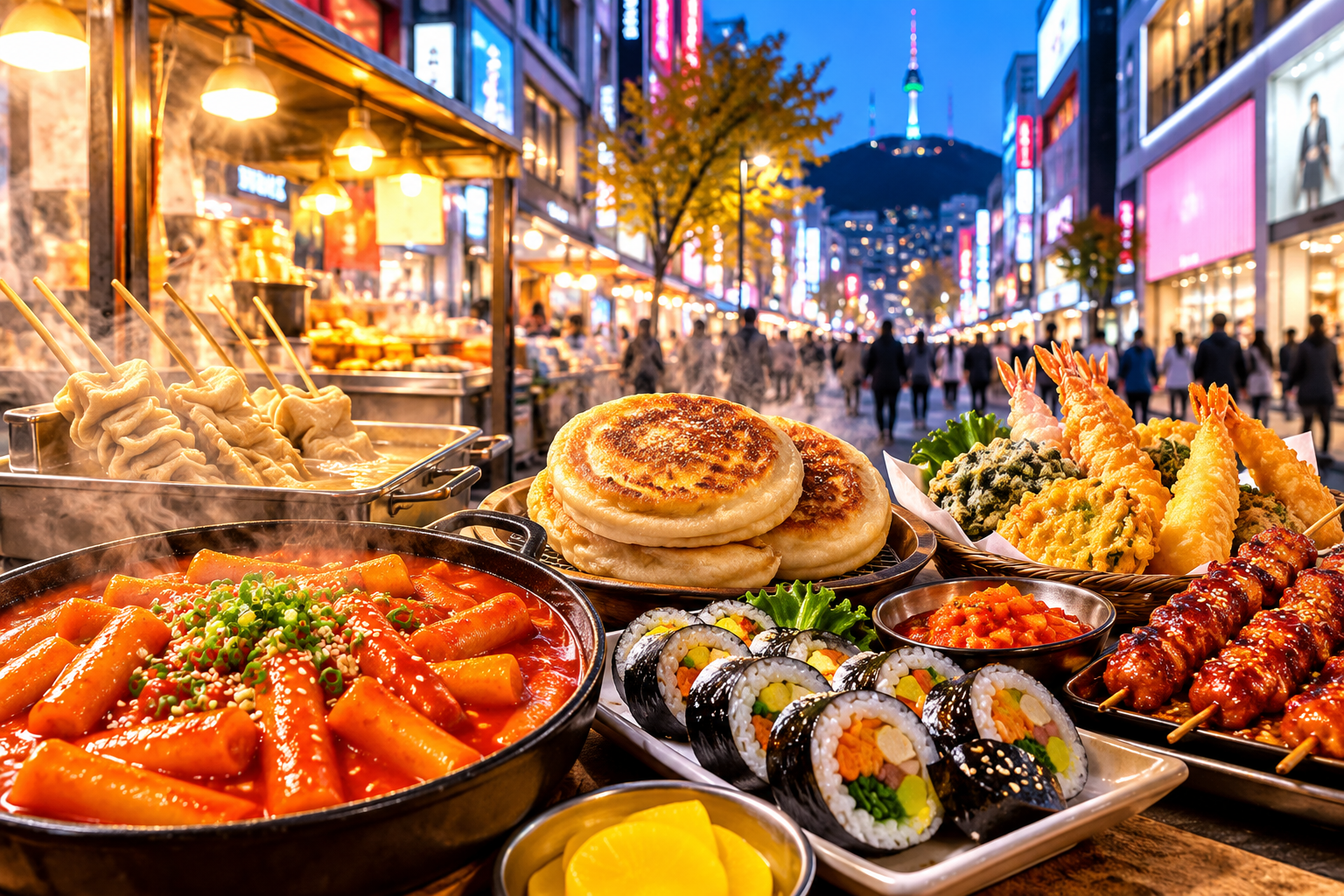 What to Eat in Myeongdong: 15 Korean Foods First-Time Visitors Should Try