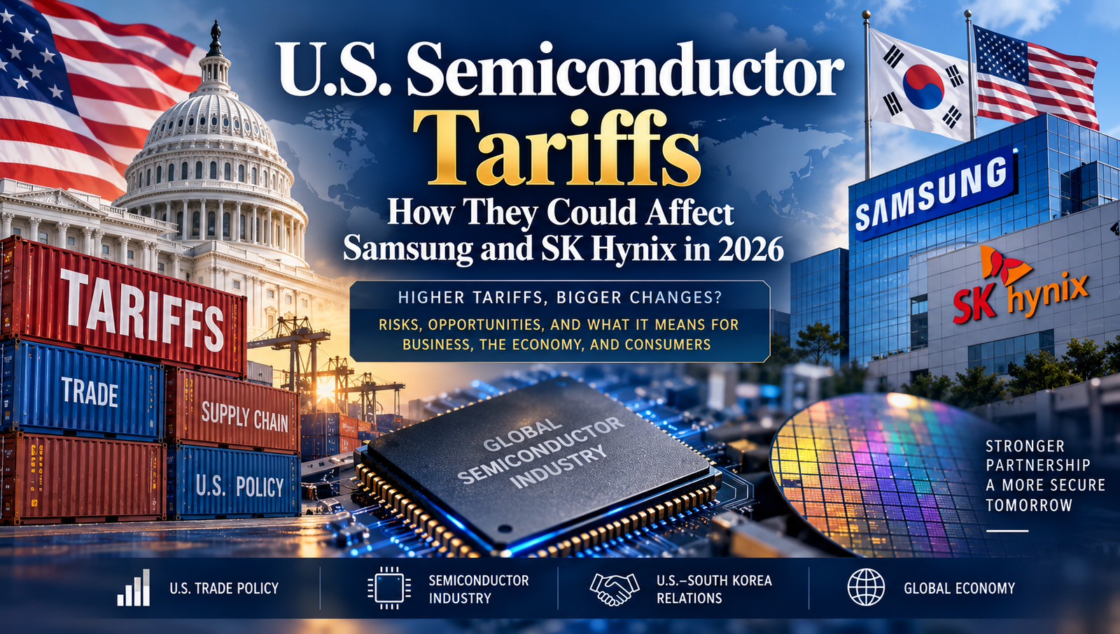 How U.S. Semiconductor Tariffs Could Affect Samsung and SK Hynix in 2026
