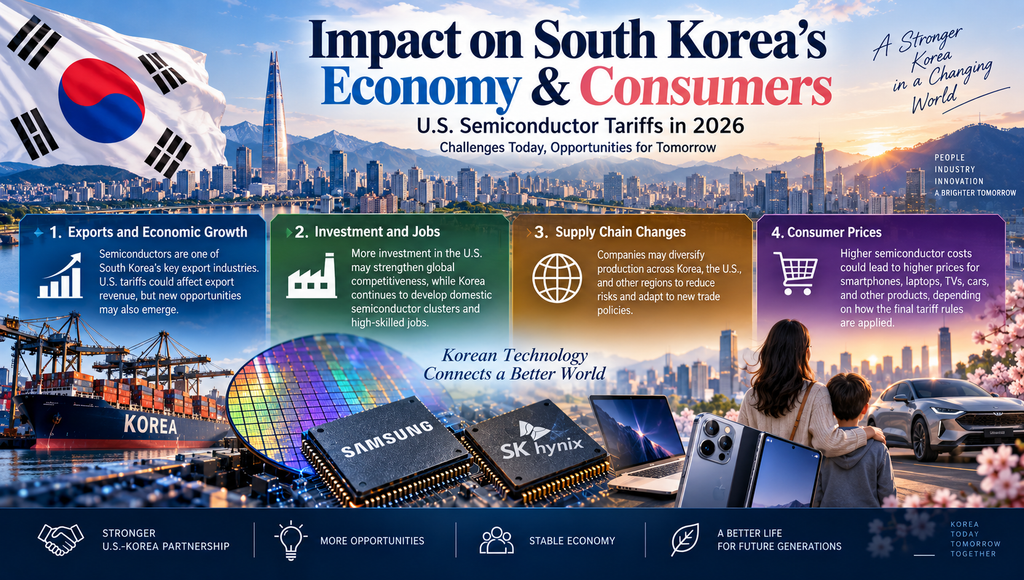 U.S. semiconductor tariffs impact on South Korean economy and consumers